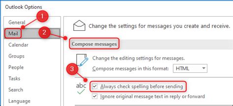 How to Force Outlook to Spellcheck Emails Before They're Sent.